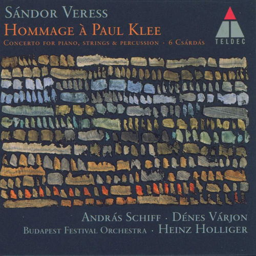 Imagen de apoyo de  VERESS, S.: Hommage a Paul Klee / Piano Concerto / 6 Csardas (Schiff, Budapest Festival Orchestra, Holliger)