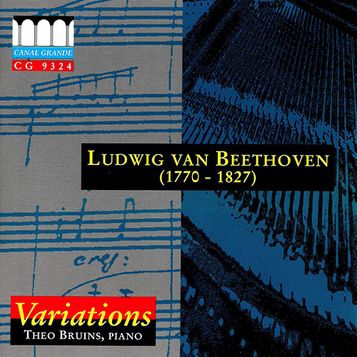 Imagen de apoyo de  BEETHOVEN, L. van: Diabelli Variations / Variations on the Duet La stessa / Variations on Rule Britannia (Bruins)