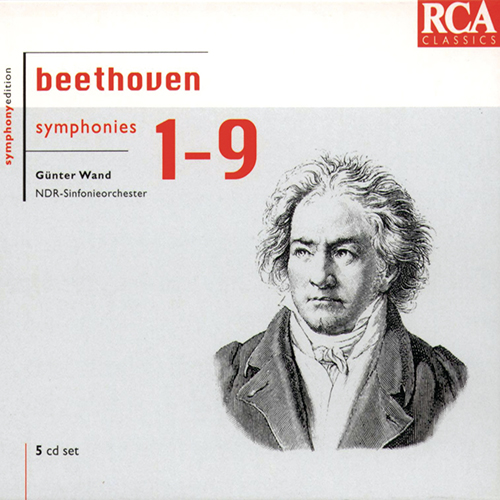 Imagen de apoyo de  BEETHOVEN, L. van: Symphonies Nos. 1-9 (North German Radio Symphony, G. Wand)