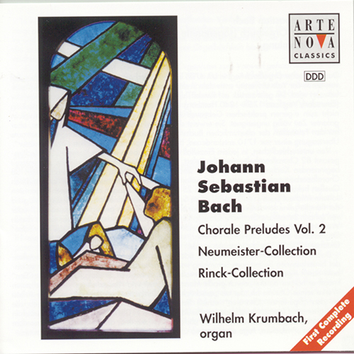 Imagen de apoyo de  BACH, J.S.: Choral Preludes, Vol. 2 (Krumbach)