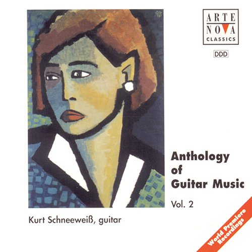 Imagen de apoyo de  Anthology of Guitar Music, Vol. 2 - ALBÉNIZ, I. / BARRIOS MANGORÉ, A. / DYENS, R. / LOSY, J.A. / TÁRREGA, F. (Schneeweiss)