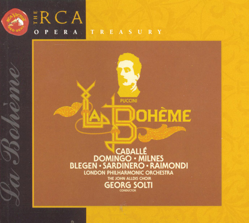 Imagen de apoyo de  PUCCINI, G.: Bohème (La) [Opera] (London Philharmonic, Solti)