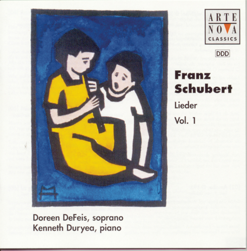 Imagen de apoyo de  SCHUBERT, F.: Lieder, Vol. 1 (De Feis, Duryea)