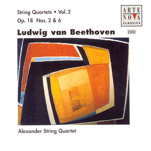 Imagen de apoyo de  BEETHOVEN, L. van: String Quartets, Vol. 2 - Op. 18, Nos. 2 and 6 (Alexander String Quartet)
