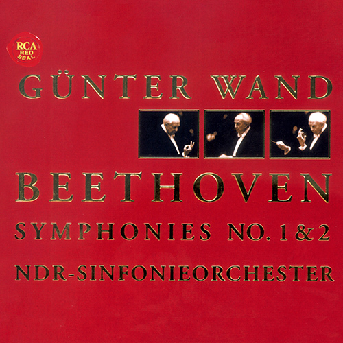 Imagen de apoyo de  BEETHOVEN, L. van: Symphonies Nos. 1 and 2 (North German Radio Symphony, Wand)