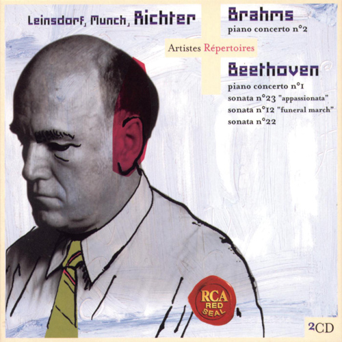 Imagen de apoyo de  BEETHOVEN, L. van: Piano Concerto No. 1 / Piano Sonatas Nos. 12, 22, 23 / BRAHMS, J.: Piano Concerto No. 2 (Richter, Leinsdorf, Munch)