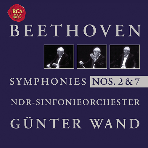 Imagen de apoyo de  BEETHOVEN, L. van: Symphonies Nos. 2 and 7 (North German Radio Symphony, G. Wand)