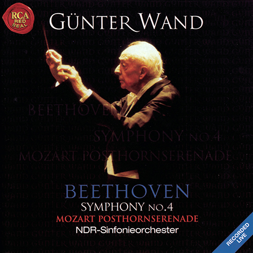 Imagen de apoyo de  BEETHOVEN, L. van: Symphony No. 4 / MOZART, W.A.: Serenade No. 9, "Posthorn" (North German Radio Symphony, Wand)