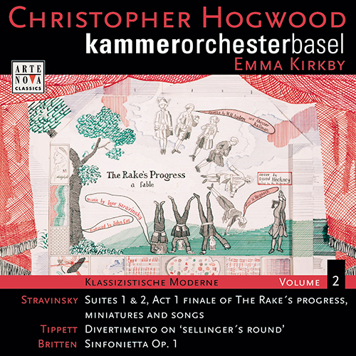 Imagen de apoyo de  KLASSIZISTISCHE MODERNE, Vol. 2 - STRAVINSKY, I. / TIPPETT, M. / BRITTEN, B. (Kirkby, Basel Chamber Orchestra, Hogwood)