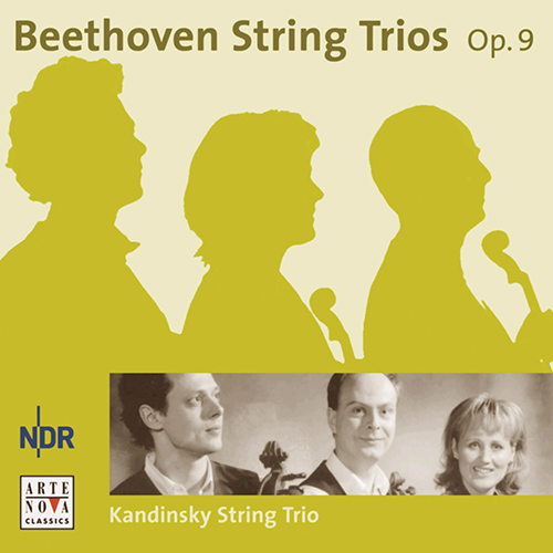 Imagen de apoyo de  BEETHOVEN, L. van: String Trios, Op. 9, Nos. 1, 2 and 3 (Kandinsky String Trio)