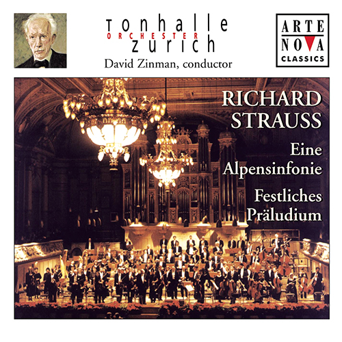Imagen de apoyo de  STRAUSS, R.: Alpensinfonie (Eine) / Festliches Präludium (Zürich Tonhalle Orchestra, D. Zinman)