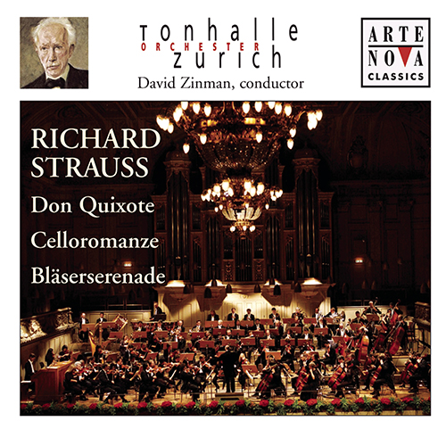 Imagen de apoyo de  STRAUSS, R.: Don Quixote / Romanze / Serenade (Rouilly, Grossenbacher, Zürich Tonhalle Orchestra, D. Zinman)
