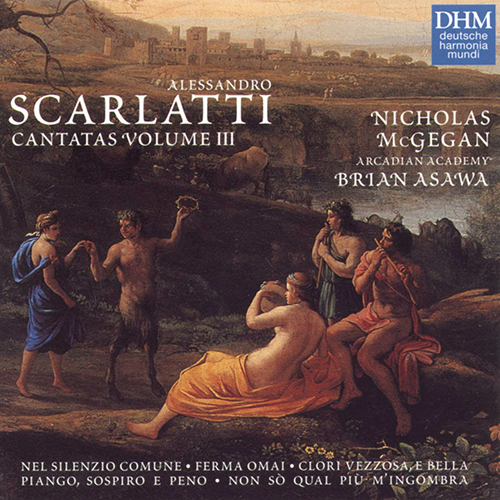 Imagen de apoyo de  SCARLATTI, A.: Cantatas, Vol. 3 (Asawa, Arcadian Academy, McGegan)