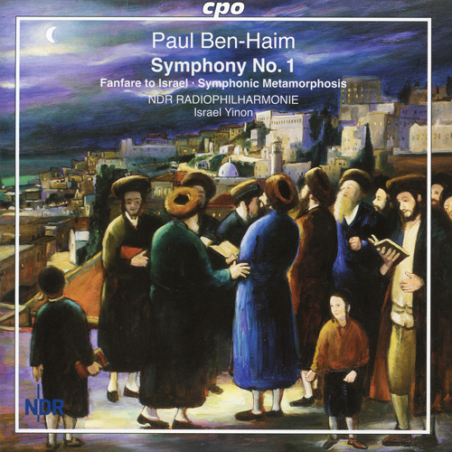 Imagen de apoyo de  BEN-HAIM, P.: Symphony No. 1 / Fanfare to Israel /  Symphonic Metamorphosis on a Bach Chorale (North German Radio Symphony, Yinon)