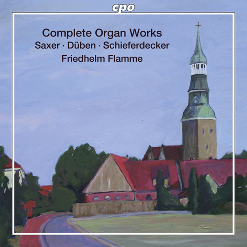 Imagen de apoyo de  Organ Works of the North German Baroque, Vol. 10 - SAXER, G.W.D. / DÜBEN, A. / DÜBEN, M. / SCHIEFFERDECKER, J.C.: Organ Works Complete) (F. Flamme)