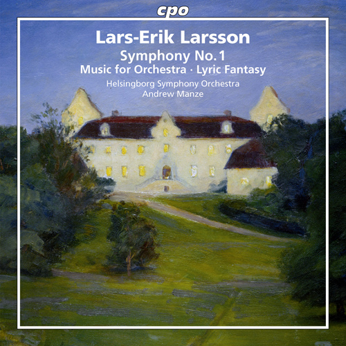 Imagen de apoyo de  LARSSON, L.-E.: Orchestral Works, Vol. 1 - Symphony No. 1 / The Winter's Tale / Music for Orchestra, Op. 40 (Helsingborg Symphony, Manze)