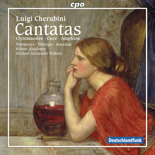 Imagen de apoyo de  CHERUBINI, L.: Cantatas (De Villoutreys, Eittinger, Karasiak, Kölner Akademie, Willens)