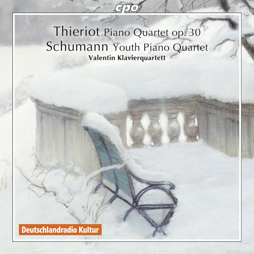 Imagen de apoyo de  SCHUMANN, R.: Piano Quartet in C Minor (completed by J. Draheim) / THIERIOT, F.: Piano Quartet, Op. 30 (Valentin Piano Quartet)