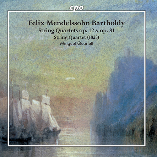 Imagen de apoyo de  MENDELSSOHN, Felix: String Quartets, Vol. 2 (Minguet Quartet)