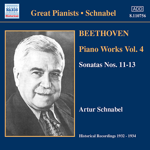 Imagen de apoyo de  BEETHOVEN: Piano Sonatas Nos. 11-13 (Schnabel) (1932-1934)