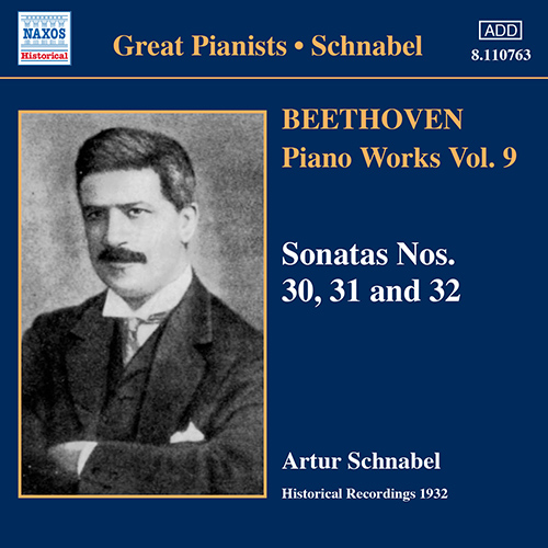 Imagen de apoyo de  BEETHOVEN: Piano Sonatas Nos. 30-32 (Schnabel) (1932)