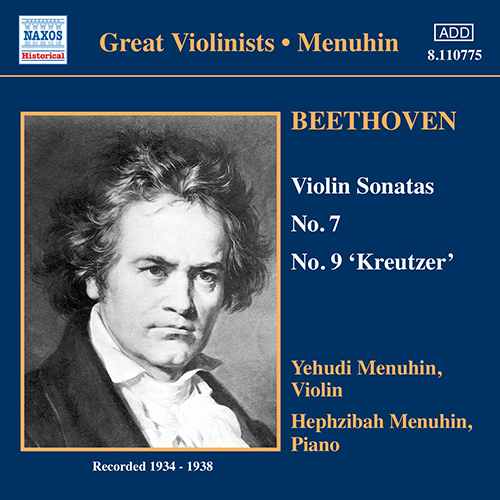 Imagen de apoyo de  BEETHOVEN: Sonatas / SCHUBERT: Rondo (Menuhin) (1934-1938)