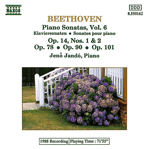 Imagen de apoyo de  BEETHOVEN, L. van: Piano Sonatas Nos. 9, 10,  24, 27 and 28 (Jandó)