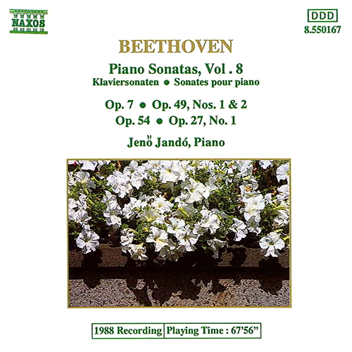 Imagen de apoyo de  BEETHOVEN, L. van: Piano Sonatas Nos. 4,  13, 22 and 19-20, Op. 49 (Jandó)