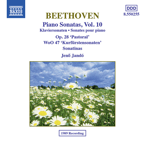 Imagen de apoyo de  BEETHOVEN, L. van: Piano Sonatas WoO 47, 'Kurfurstensonaten' (Jandó)