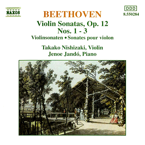 Imagen de apoyo de  BEETHOVEN, L. van: Violin Sonatas Nos. 1-3 (Takako Nishizaki, Jandó)