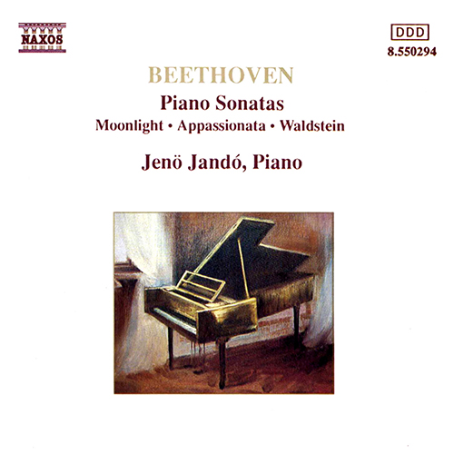 Imagen de apoyo de  BEETHOVEN, L. van: Piano Sonatas Nos. 14, 21 and 23 (Jandó)