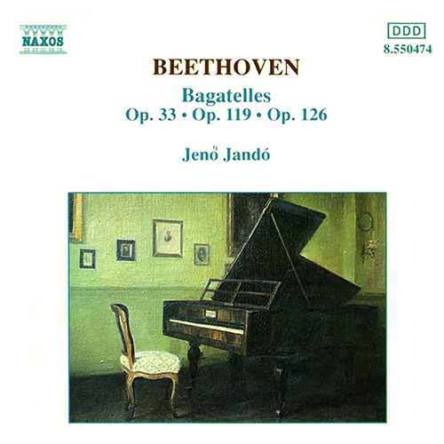 Imagen de apoyo de  BEETHOVEN, L. van: Bagatelles, Opp. 33, 119 and 126 (Jandó)