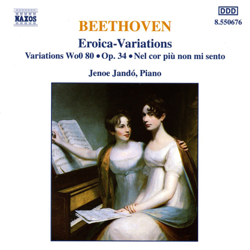 Imagen de apoyo de  BEETHOVEN, L. van: 'Eroica' Variations / 32 Variations, WoO 80 (Jandó)