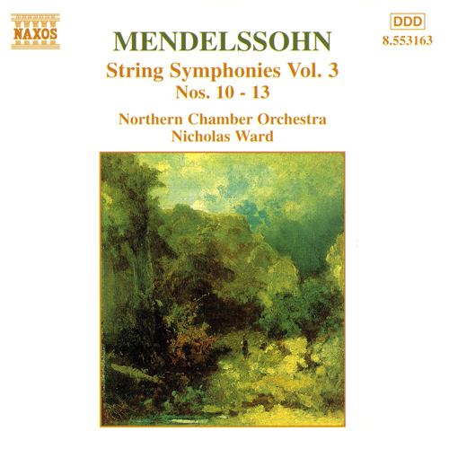 Imagen de apoyo de  MENDELSSOHN: String Symphonies, Vol.  3