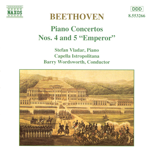 Imagen de apoyo de  BEETHOVEN, L. van: Piano Concertos Nos. 4 and 5, "Emperor" (Vladar, Capella Istropolitana, Wordsworth)