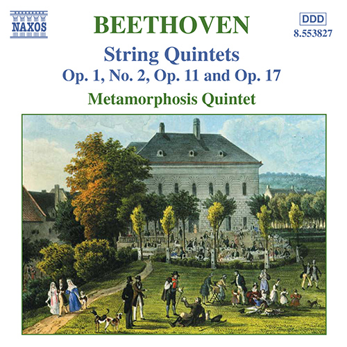 Imagen de apoyo de  BEETHOVEN: String Quintets, Opp. 1, 11 and 17
