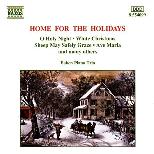 Imagen de apoyo de  CHRISTMAS Eaken Piano Trio: Home for the Holidays