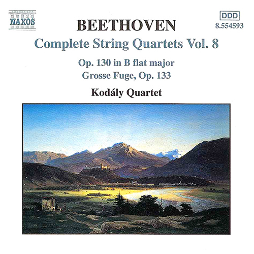 Imagen de apoyo de  BEETHOVEN, L. van: String Quartets, Vol. 8 (Kodály Quartet) - No. 13 / Grosse Fuge, Op. 133