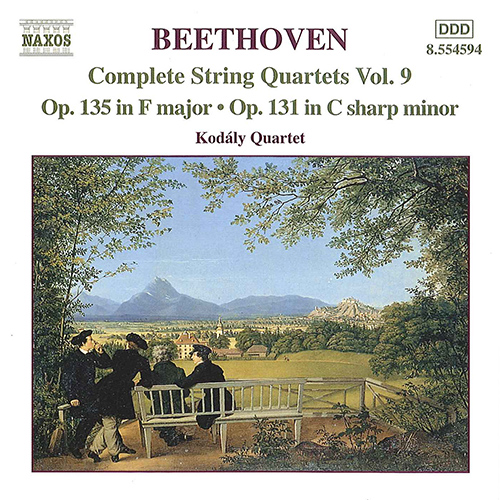 Imagen de apoyo de  BEETHOVEN, L. van: String Quartets, Vol. 9 (Kodály Quartet) - Nos. 14, 16