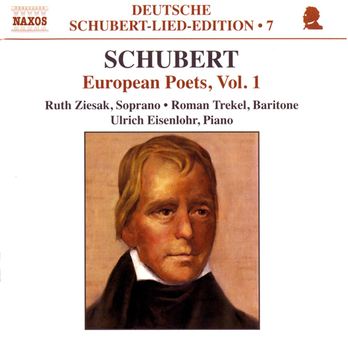 Imagen de apoyo de  SCHUBERT, F.: Lied Edition 7 - European Poets, Vol. 1