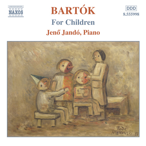 Imagen de apoyo de  BARTÓK, B.: Piano Music, Vol. 4 (Jandó) - For Children
