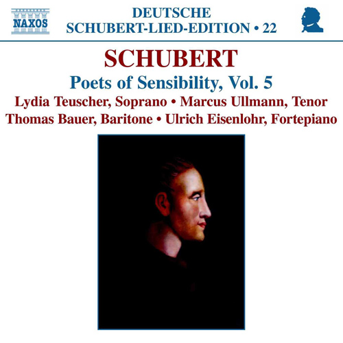 Imagen de apoyo de  SCHUBERT, F.: Lied Edition 22 - Poets of Sensibility, Vol. 5