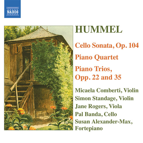 Imagen de apoyo de  HUMMEL: Piano Trios / Piano Quartet in G Major / Cello Sonata