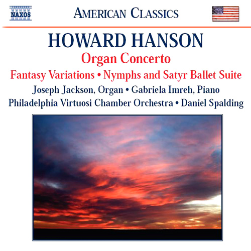 Imagen de apoyo de  HANSON: Concerto for Organ, Harp and Strings / Nymphs and Satyr