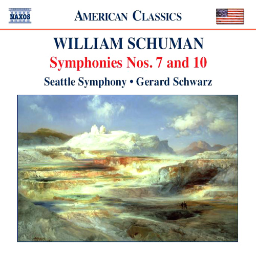 Imagen de apoyo de  SCHUMAN, W.: Symphonies Nos. 7 and 10 (Seattle Symphony, Schwarz)