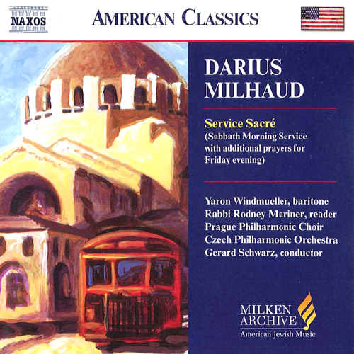Imagen de apoyo de  MILHAUD: Service Sacre