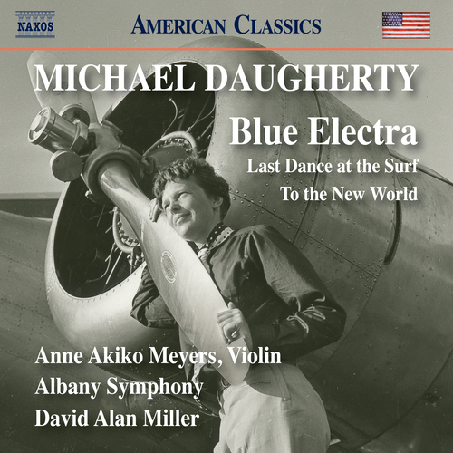 Imagen de apoyo de  DAUGHERTY, M.: Blue Electra / Last Dance at the Surf / To the New World (A.A. Meyers, Albany Symphony, D.A. Miller)