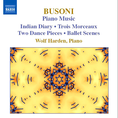 Imagen de apoyo de  BUSONI, F.: Piano Music, Vol.  3 (Harden) - 3 morceaux / Indianisches Tagebuch, Book 1