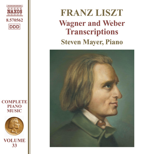 Imagen de apoyo de  LISZT, F.: Wagner and Weber Transcriptions (Liszt Complete Piano Music, Vol. 33)