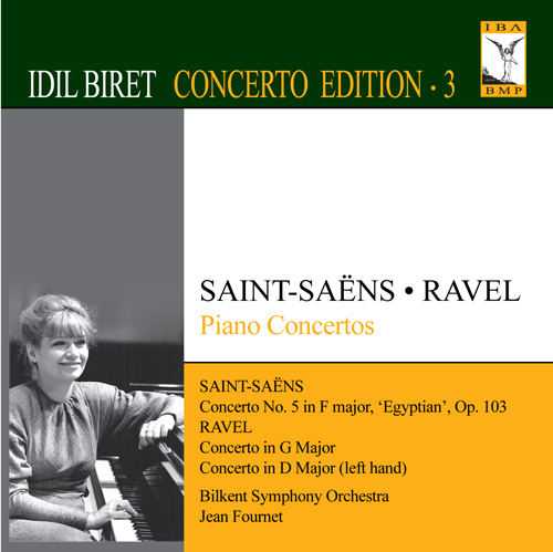 Imagen de apoyo de  SAINT-SAËNS, C.: Piano Concerto No. 5 / RAVEL, M.: Piano Concerto in G Major / Piano Concerto for the Left Hand (Biret Concerto Edition, Vol. 3)